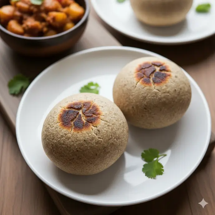 Litti Chokha (HALF PLATE)