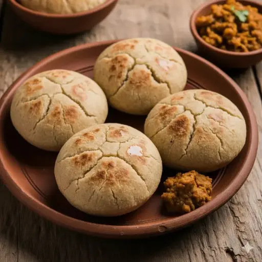 Litti Chokha (FULL PLATE)